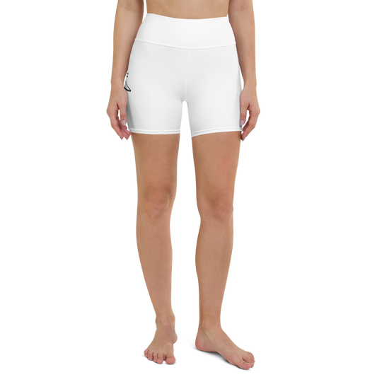 Yoga Shorts White